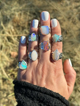 Load image into Gallery viewer, Pipe Opal Chunky Ring (size 7.5 but fits 7)
