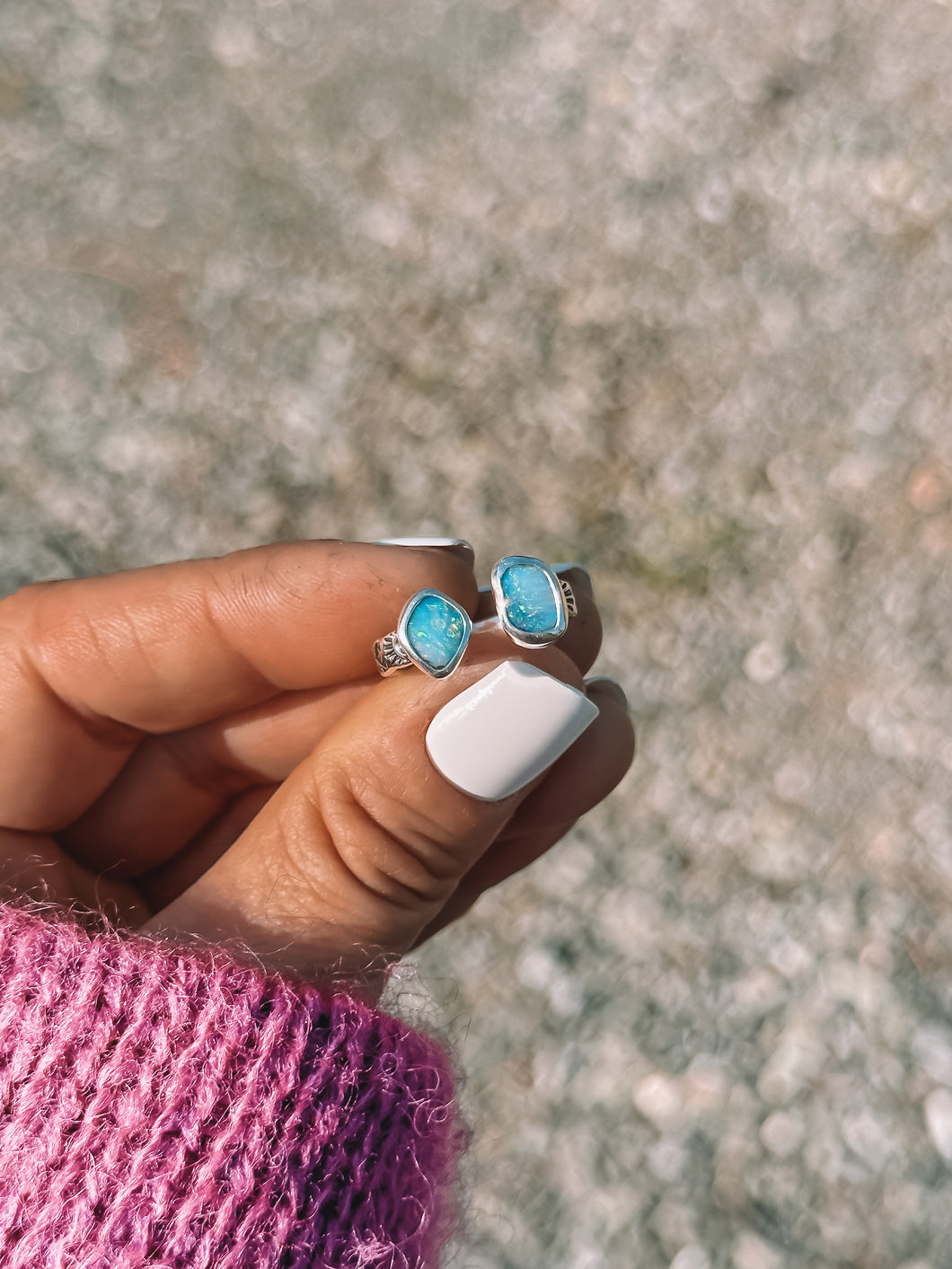 Open Shank Cutie Opal Ring (Size 7)