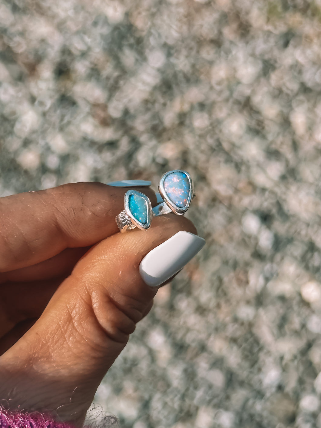Open Shank Cutie Opal Ring (Size 5)